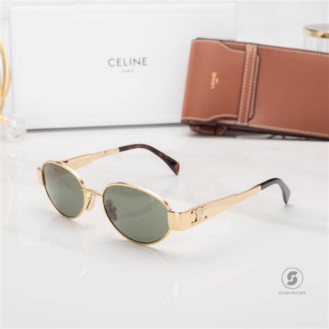 mytheresa celine sunglasses|TRIOMPHE METAL 01 SUNGLASSES IN METAL .